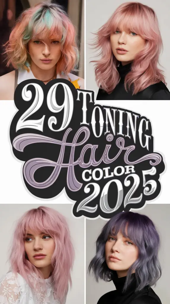 Top Toning Hair Color Trends 2025 for Every Skin Tone: Cool, Warm ...