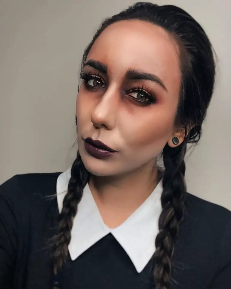 27 Easy Wednesday Addams Makeup Ideas Tutorials And DIY Inspiration 27 Easy Wednesday Addams Makeup Ideas Tutorials And DIY Inspiration