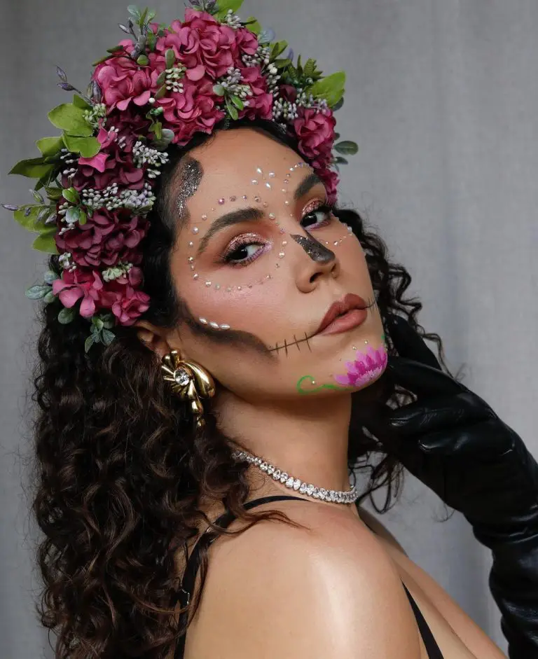 Catrina Makeup: 25 Stunning and Easy Ideas for a Mexican Halloween Look