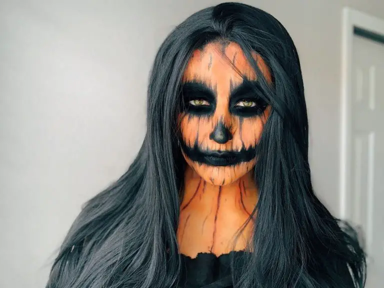 Pumpkin Head Makeup 27 Creative and Easy Ideas for Halloween