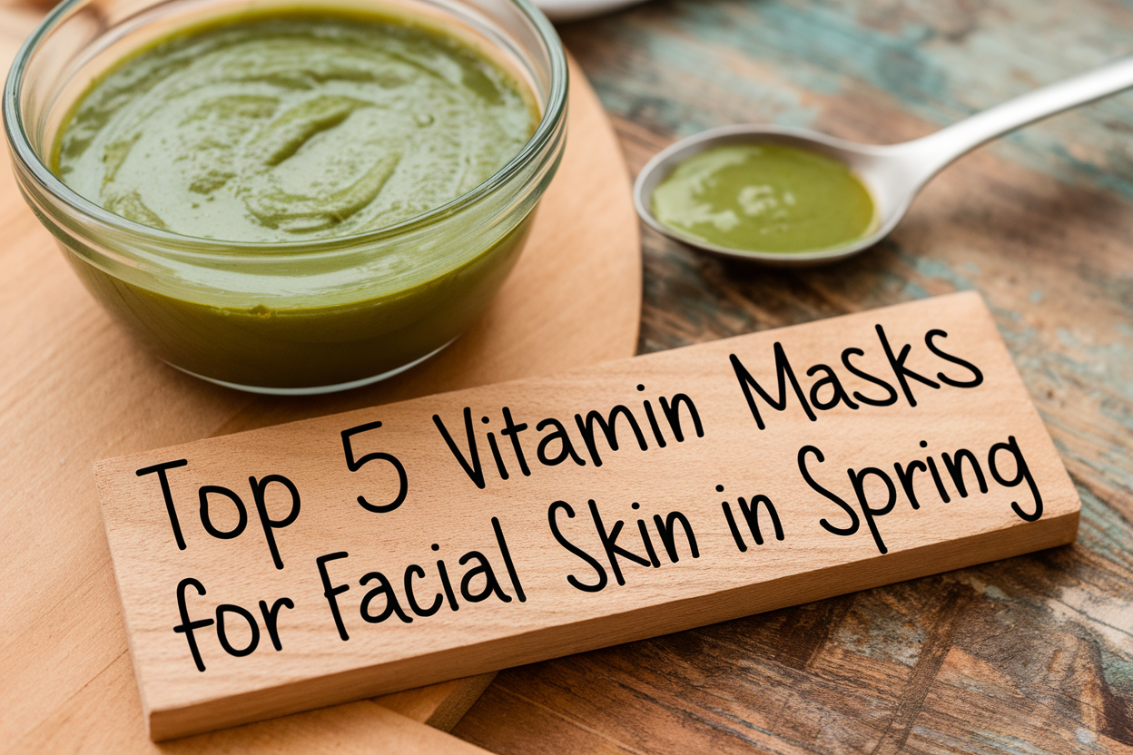 Top 5 Vitamin Masks for Radiant Spring Skin