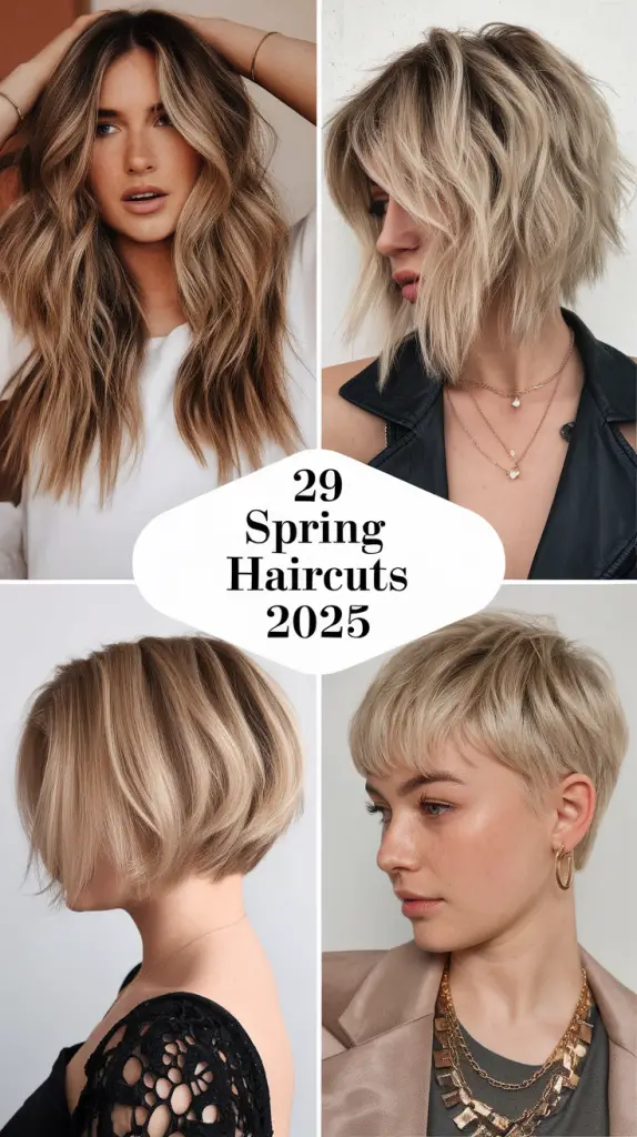 Spring Haircuts 2025: Trendy Women’s Styles for Short, Medium, and Long ...