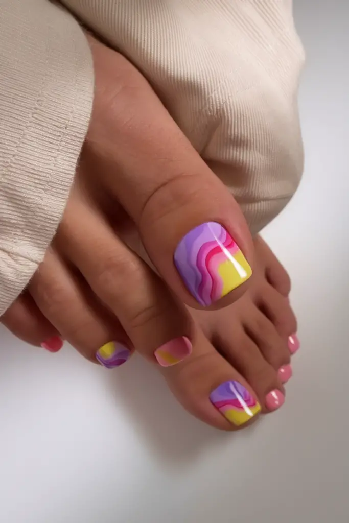 Trendy April Toe Nails Ideas 2025 – Best Designs, Colors & Gel Polish ...