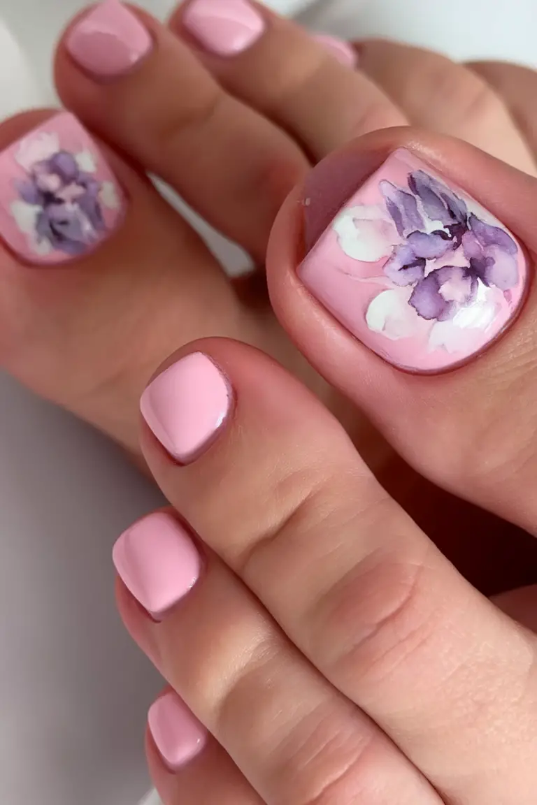 Trendy April Toe Nails Ideas 2025 – Best Designs, Colors & Gel Polish ...